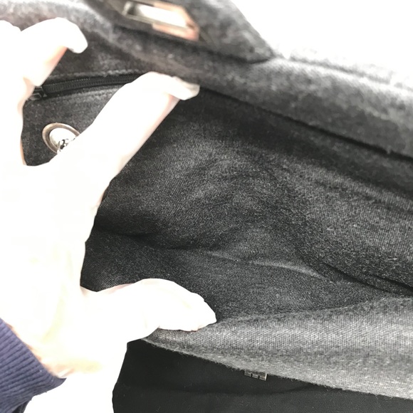 Chanel 2.55 Reissue Mademoiselle Grey Jersey - Picture 12 of 16